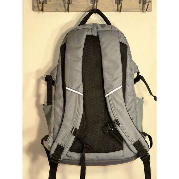 Swiss Tech ALPS BACKPACK Gray Canvas, great for school, work, or outdoors Laptop - Picture 2 of 16